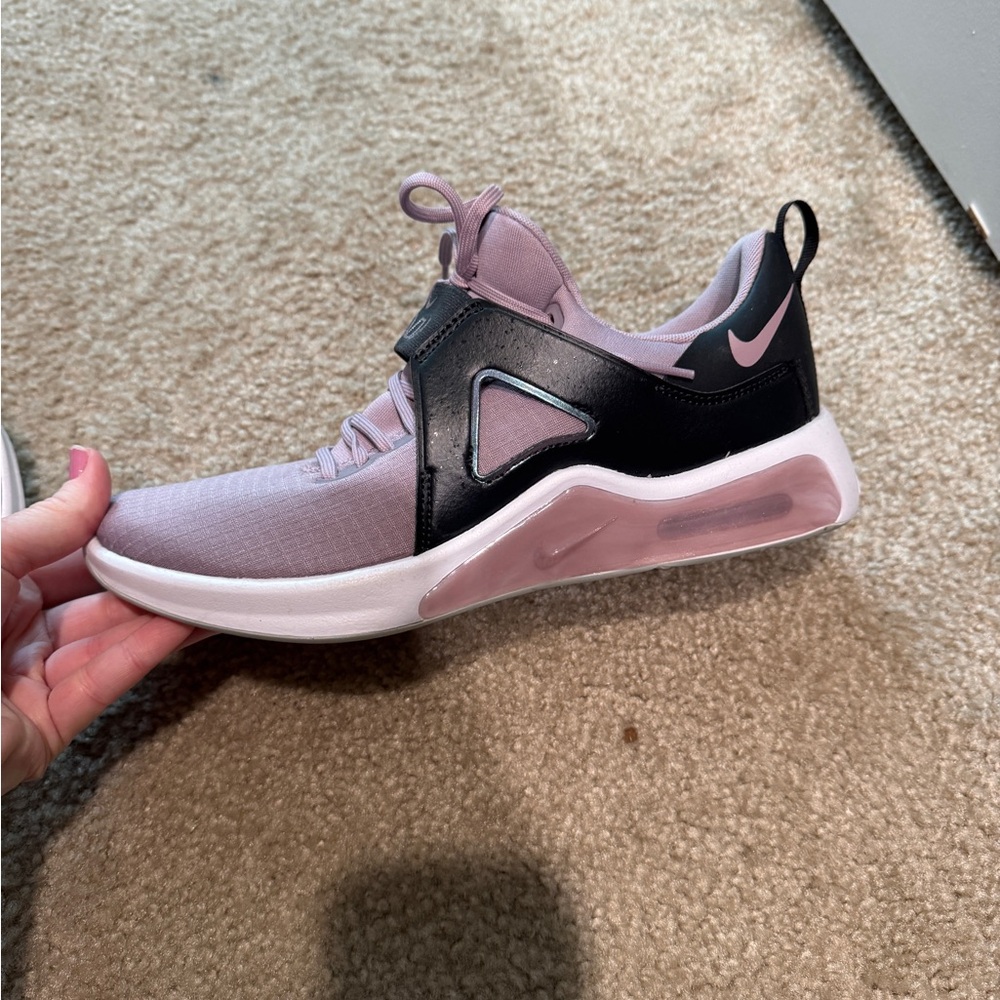 Nike Women's Lavender and Black Sneakers
